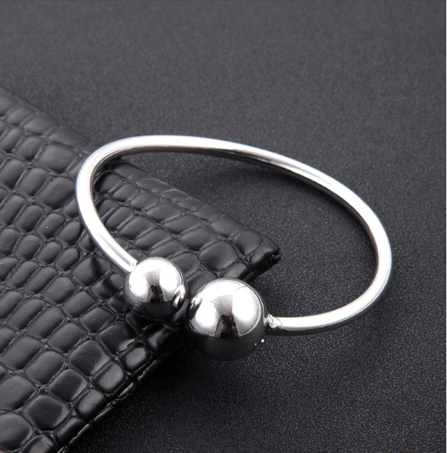 Simple Style Geometric Alloy Plating Men'S Bangle