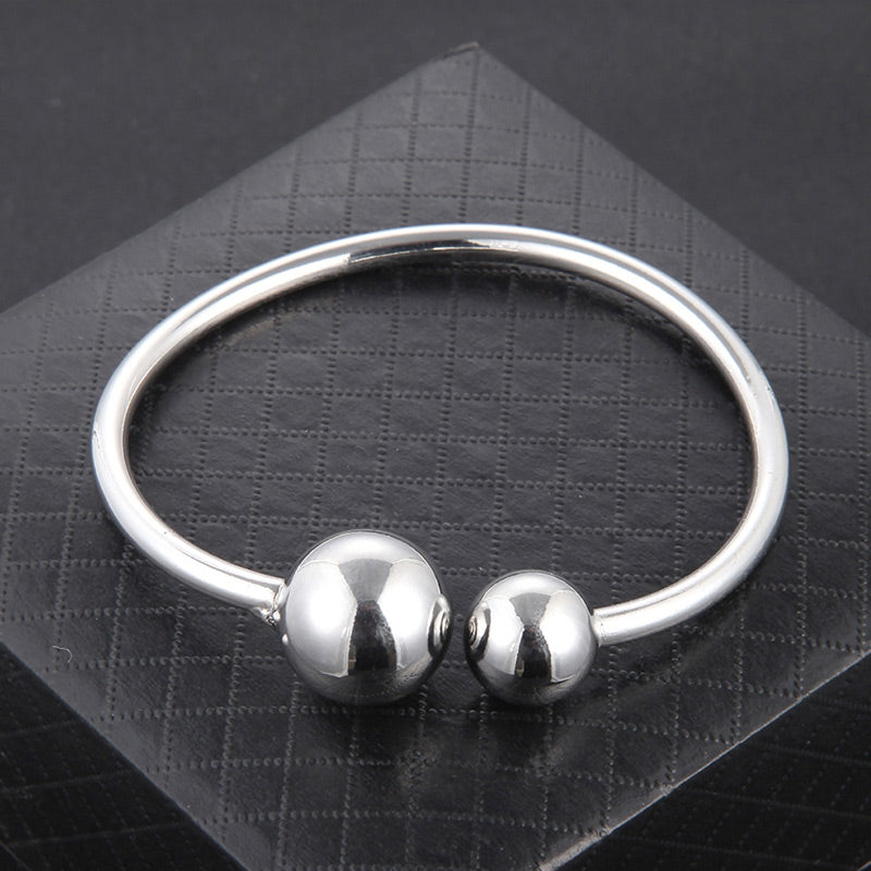 Simple Style Geometric Alloy Plating Men'S Bangle